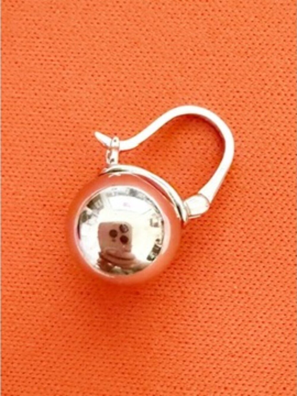 Sterling Silver Ball Dangle Drop Earrings - Picture 3 of 6